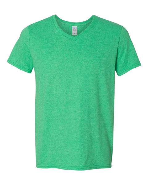 Elks Care V-Neck T-Shirt FRONT ONLY. Softstyle unisex t-shirt. Order yours today.  Proceeds will be donated to help support Cancer patients.