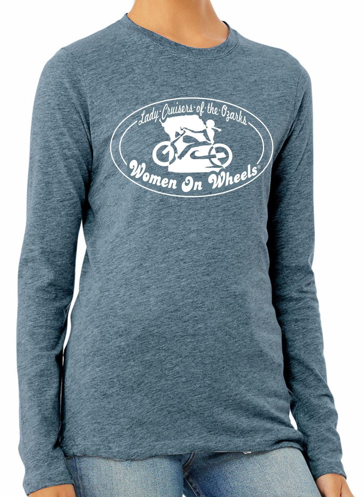 Lady Cruisers of the Ozarks Women's Winter Apparel Bella Canvas Long Sleeve