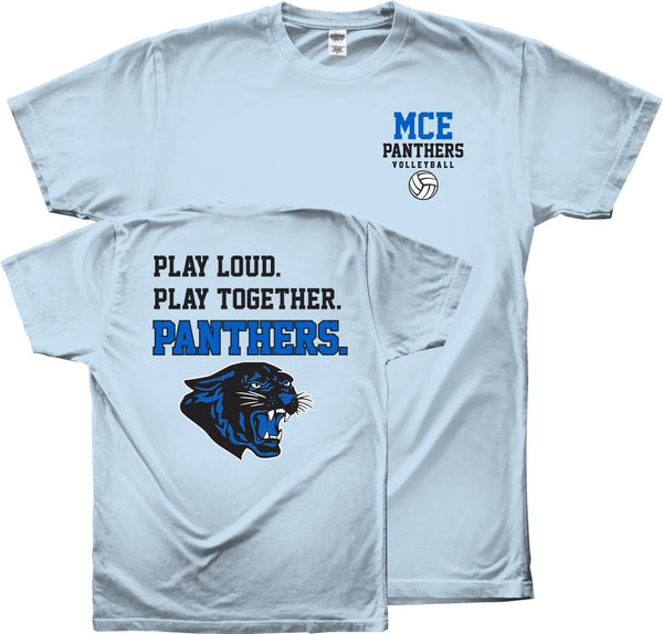 Morrisville Volleyball Short Sleeve T-shirt/ 3 Print Choices