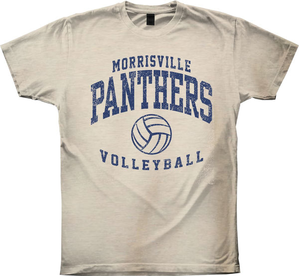 Morrisville Volleyball Short Sleeve T-shirt/ 3 Print Choices