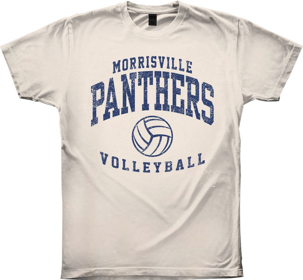 Morrisville Volleyball Short Sleeve T-shirt/ 3 Print Choices