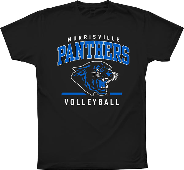 Morrisville Volleyball Short Sleeve T-shirt/ 3 Print Choices