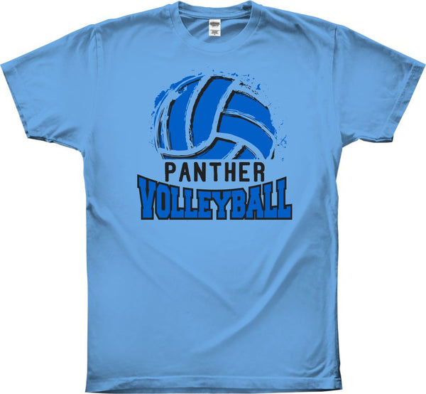Morrisville Volleyball Short Sleeve T-shirt (See Box Below for Size information)