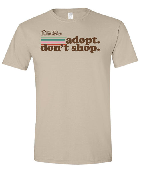 Adopt don't shop Short Sleeve T-Shirt