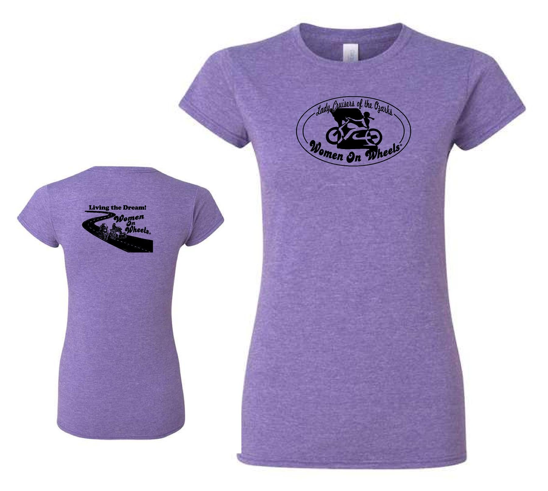 Lady Cruisers of the Ozarks Women's Short Sleeve Cut -Color Choices Page 2